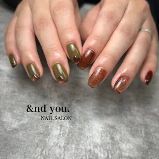 ネイル &nd　you.所属・森本 みのりのネイルデザイン