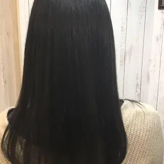 セミロング カラー パーマ embrace エンブレイスのヘアスタイル