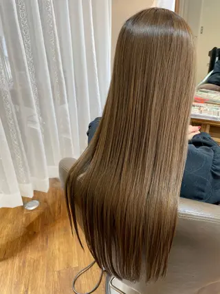 ロング カラー 似合わせカット得意 仁井亮のヘアスタイル