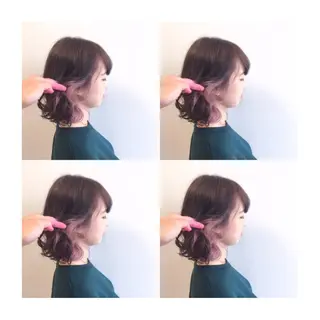 ショート カラー なんば髪質改善カラー Ardoreのヘアスタイル