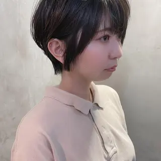 ショート カラー ヘアアレンジ stylist/蛯谷 珠里のヘアスタイル