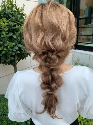 ロング ショート&ボブ井上 菜樹のヘアスタイル