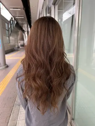 ロング カラー 指原 仁のヘアスタイル