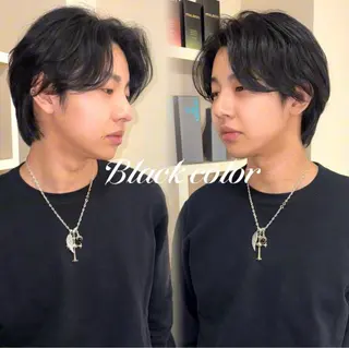 カラー メンズ sayaka /西新🛋のヘアスタイル