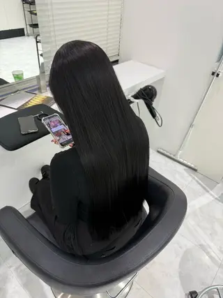 ロング カラー 大人っぽ暗髪レディ 🩶takuto🩶のヘアスタイル