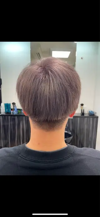 ショート カラー メンズ Nakada Chikaのヘアスタイル