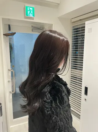 ロング BRIGHT所属・🤍恵比寿/透明感/ 小顔カット🤍アズサのヘアスタイル