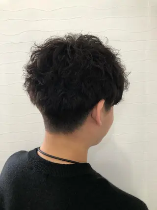 ショート パーマ メンズ Mintleaf 💛MAYUKOのヘアスタイル