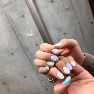 ネイル kichi･:* みじゅのネイルデザイン