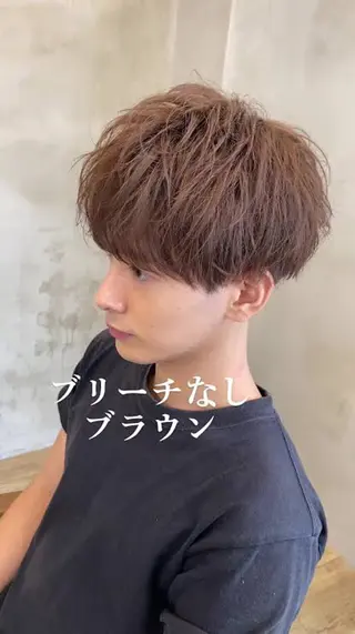 カラー B.B.cam's所属・RIKI SHIMOJIのヘアスタイル