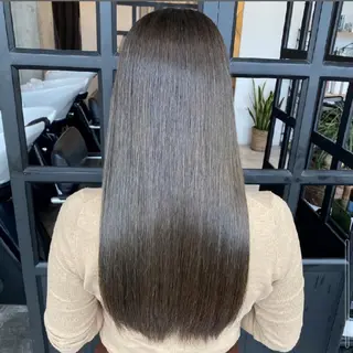 ロング カラー ヘアアレンジ/透明感 カラー/AKARIのヘアスタイル