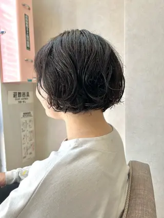 パーマ 児玉 りなのヘアスタイル
