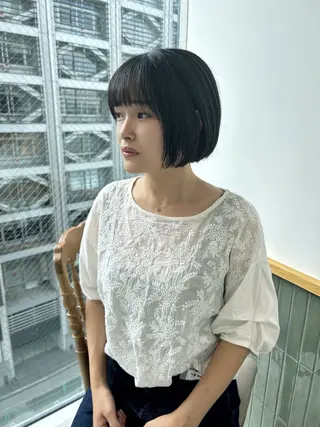 ショート カラー ヘアアレンジ 【代表】 たき〜のヘアスタイル
