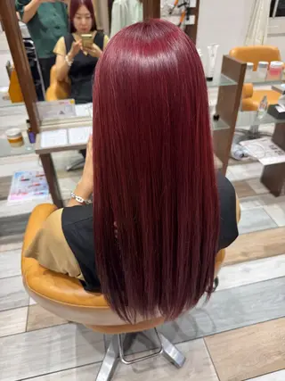 ロング カラー 北村 優樹のヘアスタイル