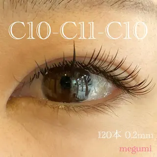 マツエク・マツパ KUON EYELASH SALON所属・KUON 溝の口 megumiのマツエク・マツパデザイン