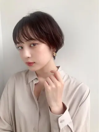 ショート イメチェンカット✂️ 錦糸町佐藤店長のヘアスタイル