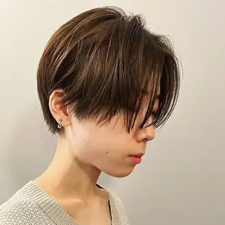 ショート 🌿ボブ パーマ高橋啓太🌿のヘアスタイル