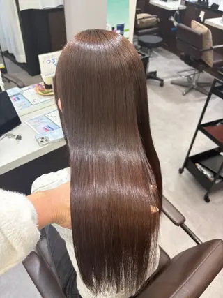 ロング カラー 韓国×髪質改善カラー 💎hinaのヘアスタイル