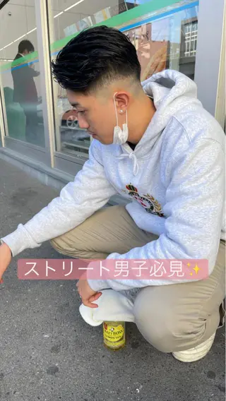 メンズ ハヤシカズキ/カラー ✂/メンズパーマのヘアスタイル