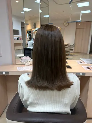 ミディアム カラー MIKU🌧️ カラーモデル募集中のヘアスタイル