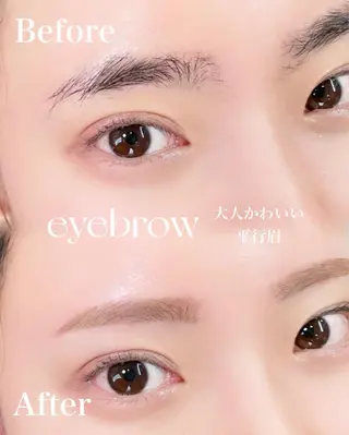 アイブロウ eyelist naoのマツエク・マツパデザイン