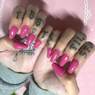 ミディアム ネイル 《LB》ラブリエ Nail&eyeのマツエク・マツパデザイン