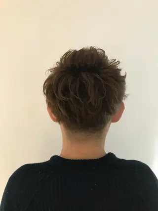 ショート カラー パーマ メンズ 🔹TOMO🔹 圧倒的経験値🔹のヘアスタイル