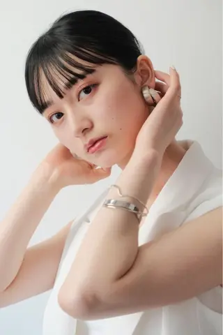 ロング たけだ れなのヘアスタイル