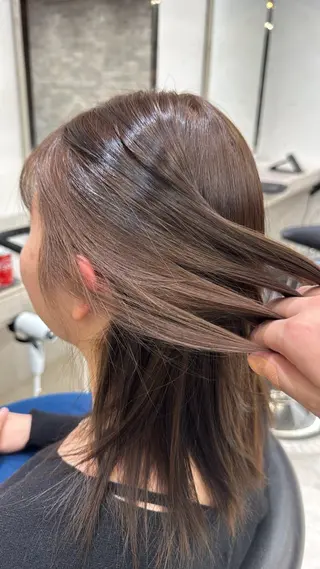 ミディアム sweetroom平塚所属・⭐️縮毛矯正 氷室翔也カラー⭐️のヘアスタイル