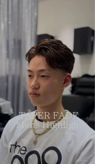 メンズ 伊志嶺 竜季のヘアスタイル