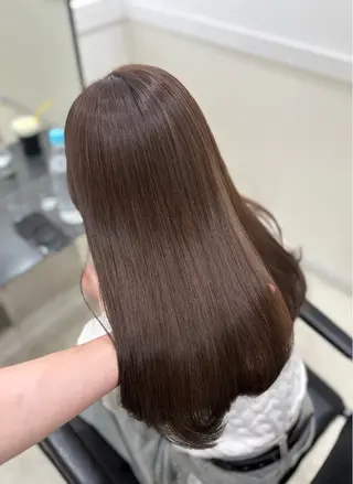 セミロング 🤍韓国トレンド ヘア🤍miku🤍のヘアスタイル