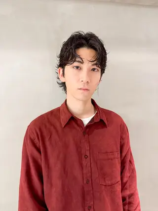 メンズ 山中 束真のヘアスタイル