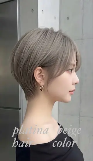 ショート カラー M.SLASH 辻 孝志のヘアスタイル