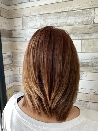 ミディアム B-W ⭐️MIKIのヘアスタイル