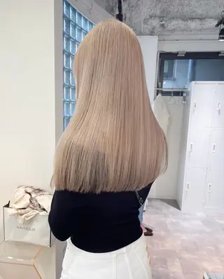 カラー 原宿/ハイトーン ⭐︎airi⭐︎のヘアスタイル