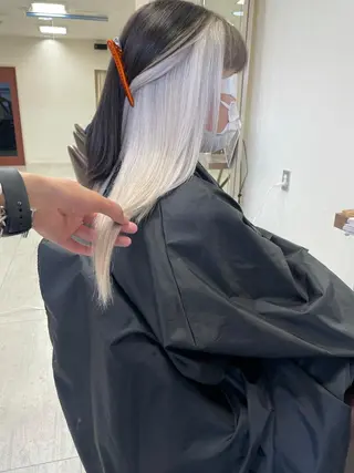 ロング カラー職人/上川原 雄飛のヘアスタイル