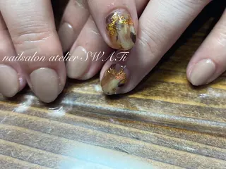 ネイル ヘアーサロン大野所属・nailsalon SWATiのネイルデザイン