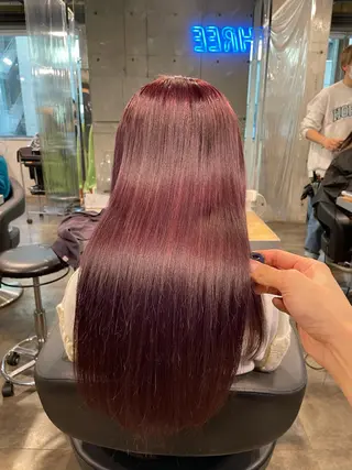 ロング カラー ベージュカラー💖 やすひろのヘアスタイル