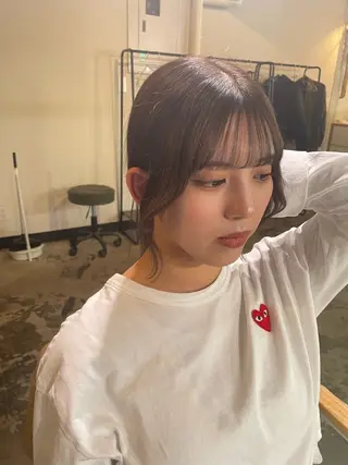 カラー La fith hair ray 札幌店所属・顔まわり/W カラー/リョウのヘアスタイル