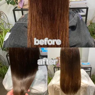 ロング カラー メルクヘアー 中澤のヘアスタイル