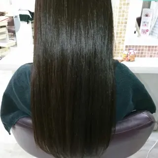 パーマ ロング 山田 賢二のヘアスタイル