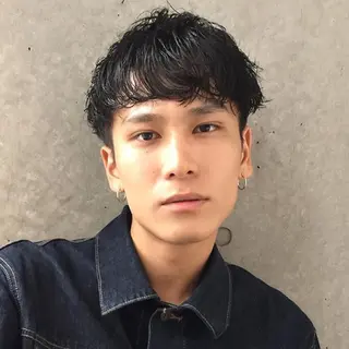 ショート パーマ メンズ 表参道　BEBE所属・💈メンズヘア💈 shogo💈のヘアスタイル