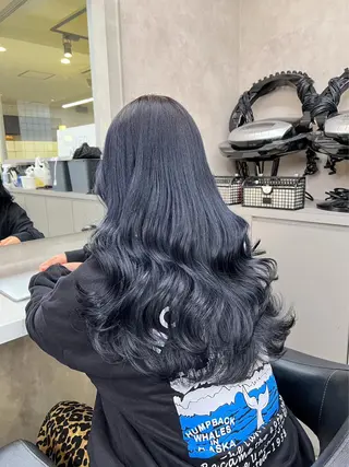 セミロング 韓国レイヤーカット /REIのヘアスタイル