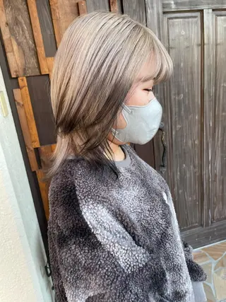 ミディアム 🌝秦 美羽🌝のヘアスタイル