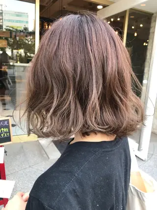 ミディアム カラー パーマ ヘアアレンジ メンズ キッズ ネイル マツエク・マツパ uno pulir所属・トップスタイリスト 永尾拓也のその他イメージ