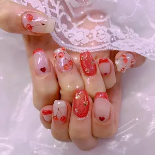 ネイル La neige* yuki 🥯🍑のネイルデザイン