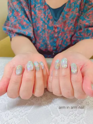 ネイル arm in arm ︎✿Yamamotoのマツエク・マツパデザイン