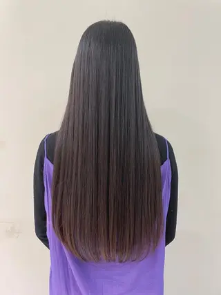 ロング パーマ Of　HAIR所属・外山 なつ美のヘアスタイル