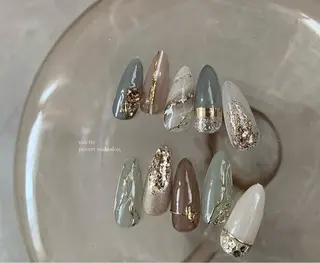 ロング private nailsalon valerie所属・valerie /  miyuのネイルデザイン