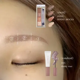 アイブロウ トレンド眉&まつ毛 🥣akaneの眉毛・アイブロウイメージ